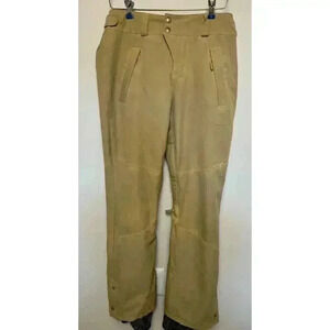 O’Neil Outerwear waterproof 10kmm Relaxed Bootcut Size M Snowboard Pants Khaki